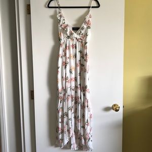 MinkPink floral maxi dress